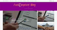 Desktop Screenshot of feelinspiredblog.com